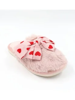 Hausschuhe in Rosa><noscript><img width=