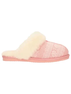 Bullboxer Hausschuhe^Hausschuhe in Rosa/ Creme