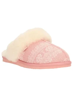Bullboxer Hausschuhe^Hausschuhe in Rosa/ Creme