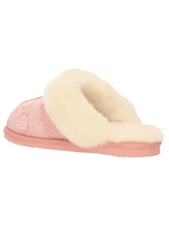 Bullboxer Hausschuhe^Hausschuhe in Rosa/ Creme