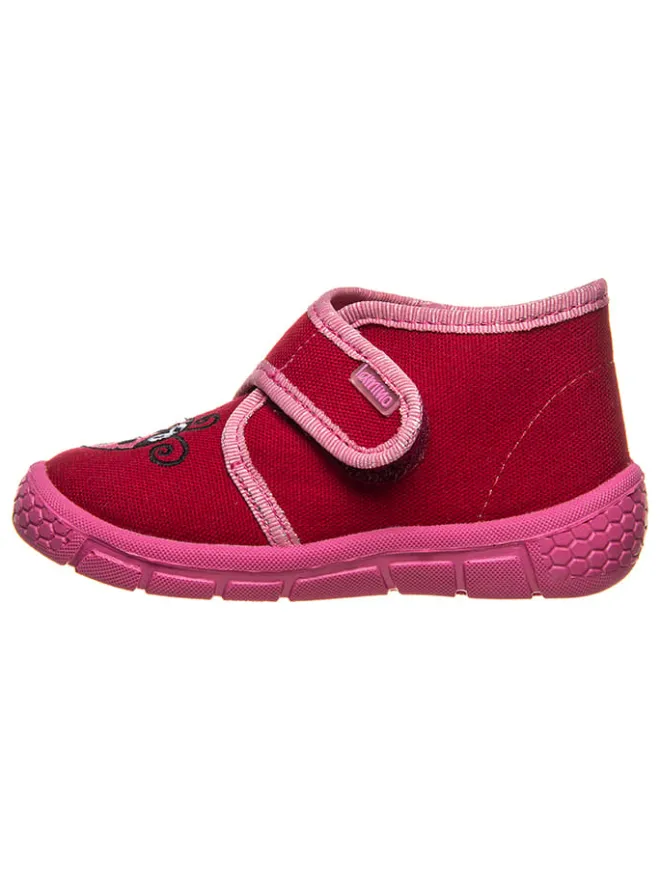 Hausschuhe in Rot/ Rosa>lamino Hot