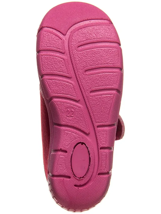 Hausschuhe in Rot/ Rosa>lamino Hot