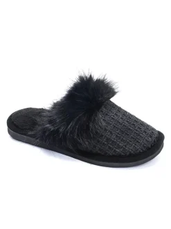 Hausschuhe in Schwarz>Confly Sale