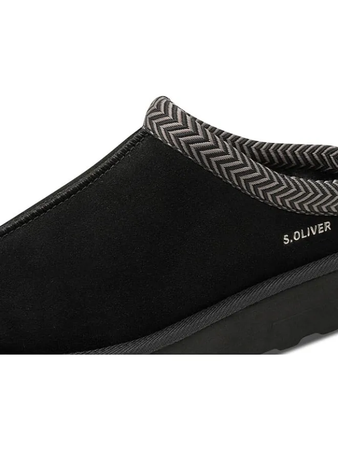 Hausschuhe in Schwarz>s.Oliver Discount