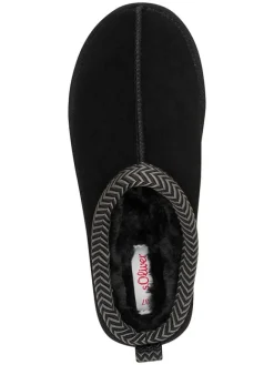 Hausschuhe in Schwarz><noscript><img width=