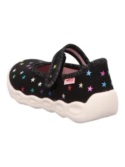 superfit Krabbelschuhe^Hausschuhe in Schwarz