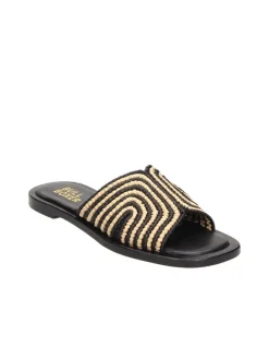 Hausschuhe in Schwarz/ Beige>Bullboxer New