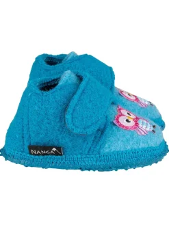 Hausschuhe "Little Owls" in Hellblau>NANGA Online