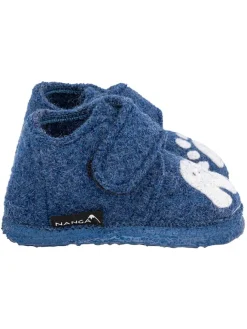 Hausschuhe "Little Polar Bear" in Blau>NANGA