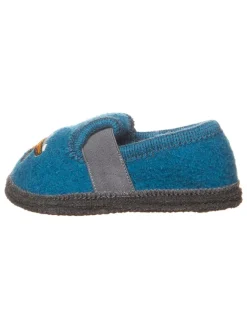 Hausschuhe "LKW" in Blau>lamino New