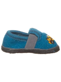 Hausschuhe "LKW" in Blau>lamino New