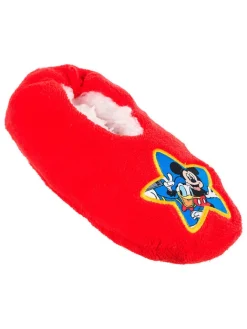 Hausschuhe "Mickey" in Rot>Disney Mickey Mouse New