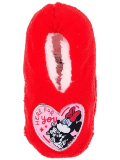 Disney Minnie Mouse Hausschuhe^Hausschuhe "Minnie" in Rot