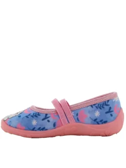 Hausschuhe mit Frozen Anna und Elsa Motiv, in Blau, Ballerina design>Disney Frozen Discount