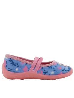 Hausschuhe mit Frozen Anna und Elsa Motiv, in Blau, Ballerina design>Disney Frozen Discount