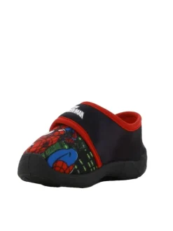 Hausschuhe mit Marvel Motiv, in Schwarz, mit Klettverschluss><noscript><img width=