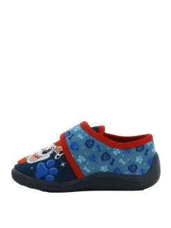 Hausschuhe mit Chase und Marshall Motiv, in Blau, mit Klettverschluss>Paw Patrol Discount