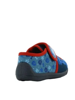 Hausschuhe mit Chase und Marshall Motiv, in Blau, mit Klettverschluss><noscript><img width=