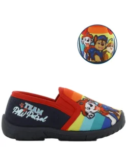 Paw Patrol Hausschuhe^Hausschuhe mit Chase und Marshall Motiv, in Regenbogenfarben