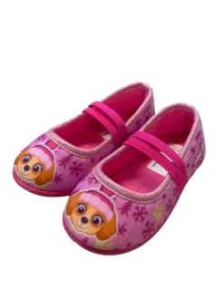 Hausschuhe mit Skye Motiv, in Rosa, Ballerina design><noscript><img width=