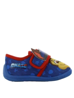 Hausschuhe mit Chase Motiv, in Blau, Klettverschluss>Paw Patrol Hot