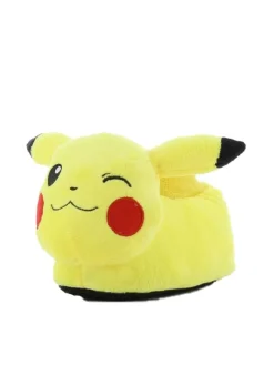 Hausschuhe mit Pikachu Motiv, in Gelb, Schlupfschuh>Pokémon Best