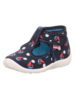 superfit Hausschuhe|Hausschuhe^Hausschuhe "Spotty" in Dunkelblau