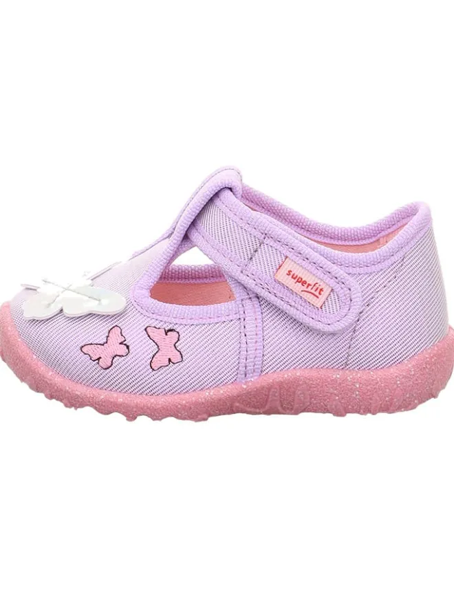 superfit Hausschuhe^Hausschuhe "Spotty" in Lila/ Rosa