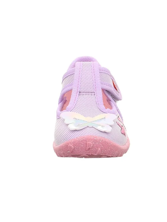 superfit Hausschuhe^Hausschuhe "Spotty" in Lila/ Rosa