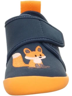Hausschuhe "Venti" in Dunkelblau/ Orange>superfit Best