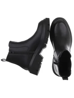 Ital-Design Stiefeletten^High Heel in Schwarz