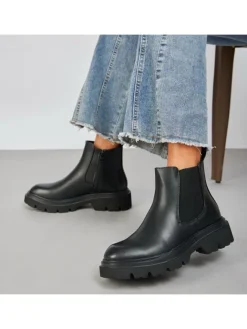 Ital-Design Stiefeletten^High Heel in Schwarz