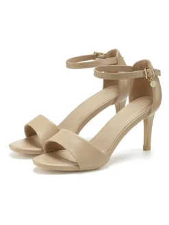 High-Heel-Sandalette in beige>LASCANA