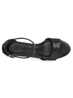 High-Heel-Sandalette in schwarz><noscript><img width=