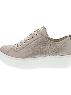 H-Nicky sportlicher Schnürer Beige>WALDLÄUFER Hot