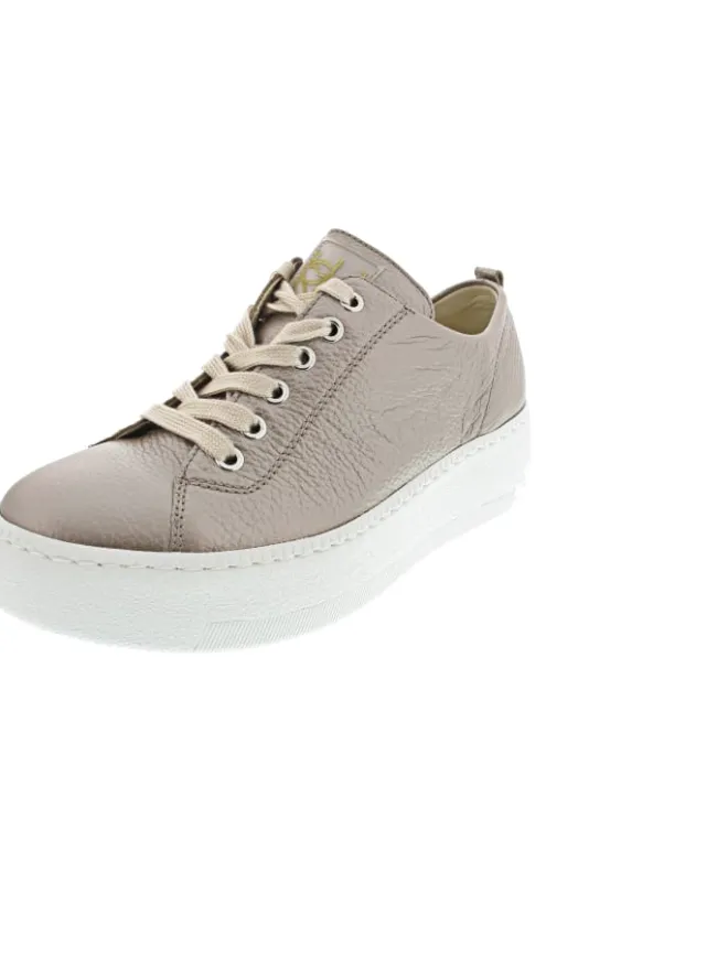 H-Nicky sportlicher Schnürer Beige>WALDLÄUFER Hot