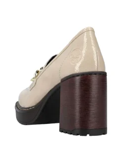 Hochfrontpumps in Beige><noscript><img width=
