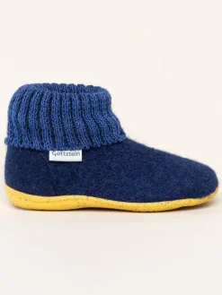 kitz-pichler Hausschuhe^Hüttenschuhe "Alp Boot" in Blau