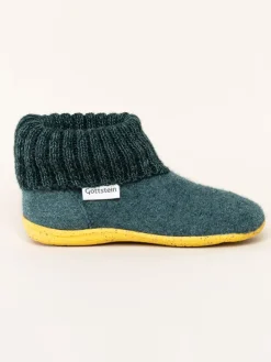 kitz-pichler Hausschuhe|Hausschuhe^Hüttenschuhe "Alp Racer" in Petrol