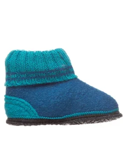 Hüttenschuhe "Einhorn" in Blau>kitz-pichler Online