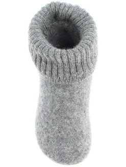Hüttenschuhe in Grau><noscript><img width=