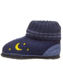 Hüttenschuhe "Kauns" in Dunkelblau>kitz pichler New
