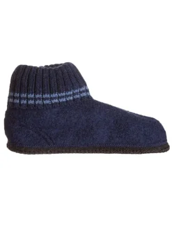 kitz-pichler Hausschuhe|Hausschuhe^Hüttenschuhe "Kauns" in Dunkelblau
