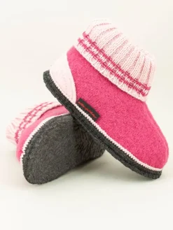 kitz-pichler Hausschuhe^Hüttenschuhe "Oetz" in Pink/ Rosa