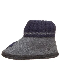Hüttenschuhe "Stern" in Grau>lamino Sale