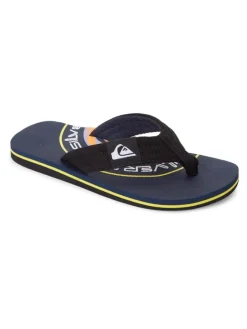 Quicksilver Sandalen·Zehensandalen^Jugend-Flip-Flops Molokai in Schwarz