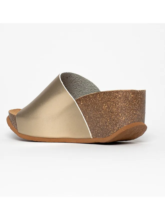 Keilpantoletten "Toluca" in Gold>Sunbay Sale