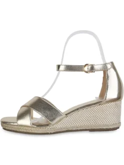 Keilsandaletten Chloe in Gold>VAN HILL Clearance