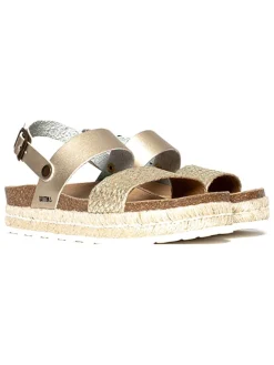 BAYTON Sandalen^Keilsandaletten "Gaceo" in Gold