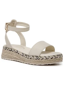 Keilsandaletten in Beige>Foreverfolie